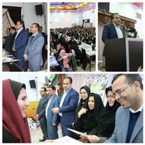 از سرکارخانم لیدا احمد خانی که بعنوان پرستار نمونه کشوری انتخاب شده بودنیز از طرف سرپرستی شبکه و بخش های بیمارستان امام هدایائی تقدیم گردید .
